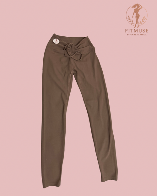 Calzas largas push up y cordón